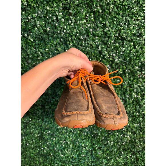 Boys Kids Leather Twisted X Shoes Boots Sz 2.5 - Picture 2 of 6